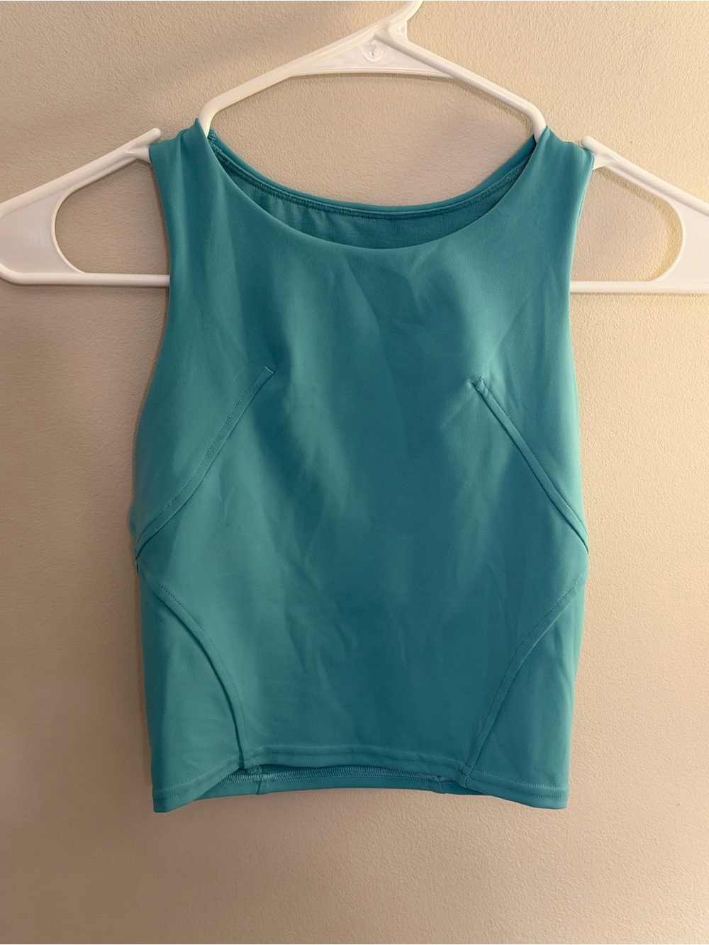 Lululemon Invigorate Training Tank Top With Pads Blue Women’s Size 2